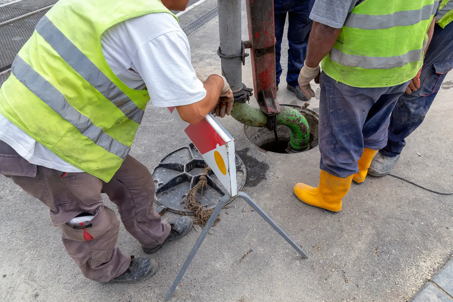 CCTV drain survey inspection in Hawkinge